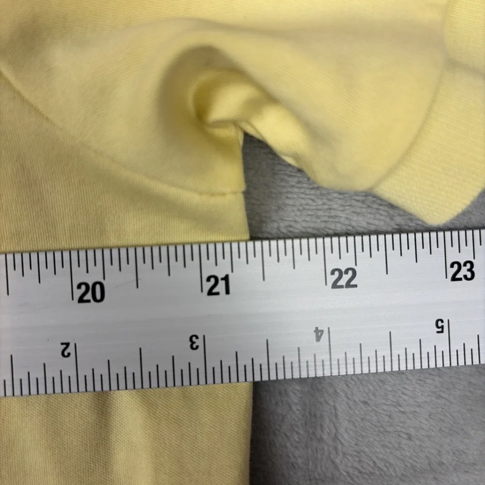 Polo Ralph Lauren Polo Shirt Mens Medium Yellow Classic Fit Short Sleeve Pony